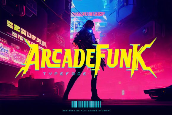 Arcade Funk Font for Bold Branding