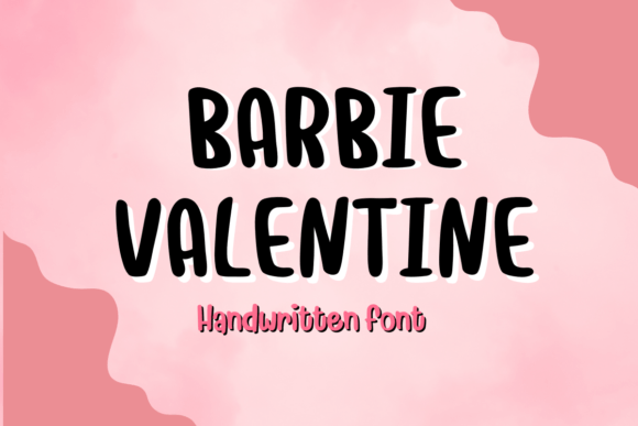 Barbie Valentine Font for Creative Projects