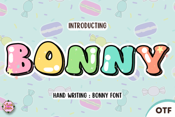 Bonny: A Cheerful Display Font