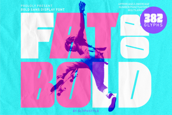 Fatbold: A Bold Serif Typeface for Modern Editorial Design