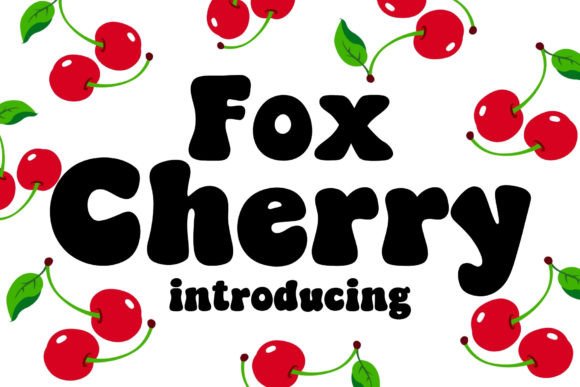 Fox Cherry: A Groovy Font for Bold Campaigns