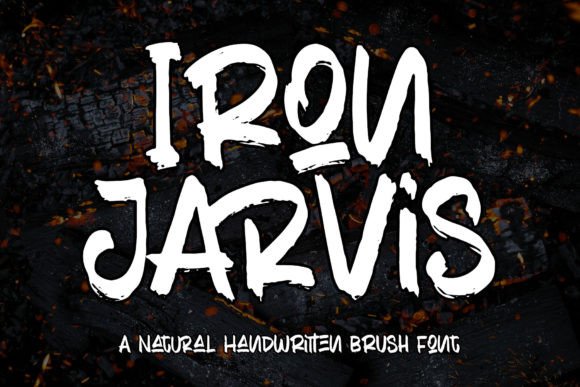 Iron Jarvis Font for Creative Design