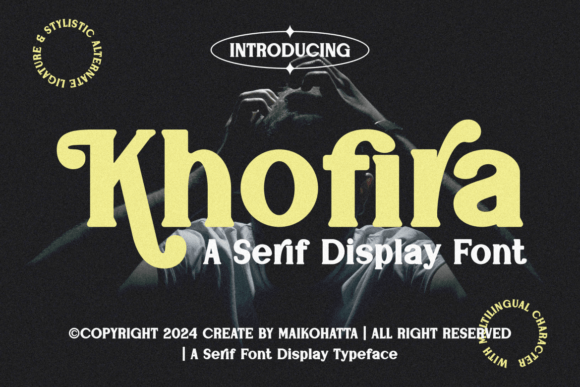 Khofira: A Modern Display Font
