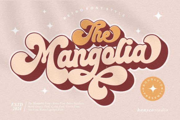 Mangolia Font: Retro Script for Creative Brands