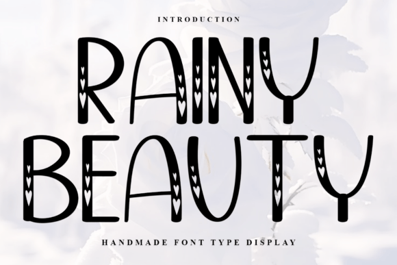 Rainy Beauty Font Review: A Playful Display Typeface
