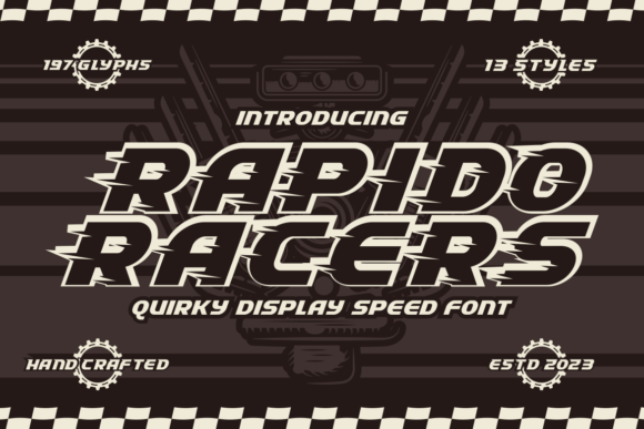 Rapido Racers Font for High-Impact Campaigns