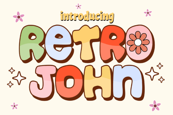 Retro John: A Vintage Display Font for Small Business Branding