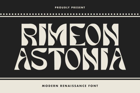 Rimeon Astonia Font