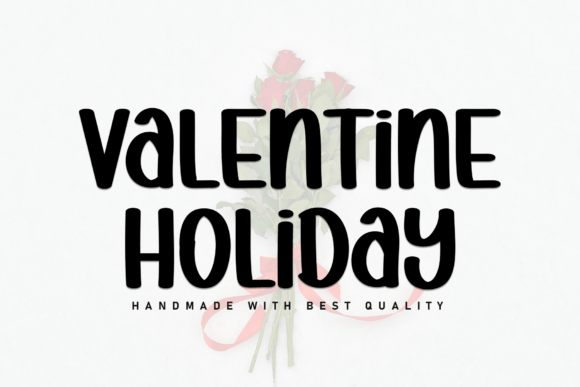 Valentine Holiday: A Marker-Style Font for Makers