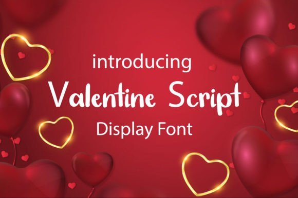 Valentine Script Font for Business Branding