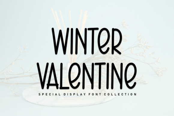 Winter Valentine Font: A Marker-Style Display Typeface for Bold Branding