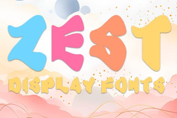 Zest: A Playful Display Font