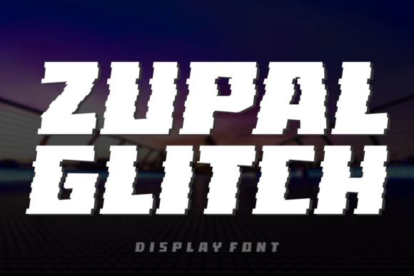 Zupal Glitch Font for Bold Branding
